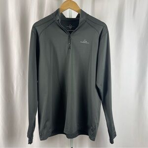 Paradox Large Fleece Inner Fall Winter Base Layer Half Zip Pullover Outdoor